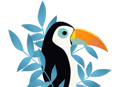 Tropical toucan