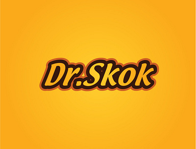 Dr.Skok Logo design illustration logo typography vector