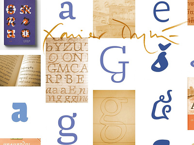 Xavier Dupre Font Design font design lettering type design typeface typography xavier dupre