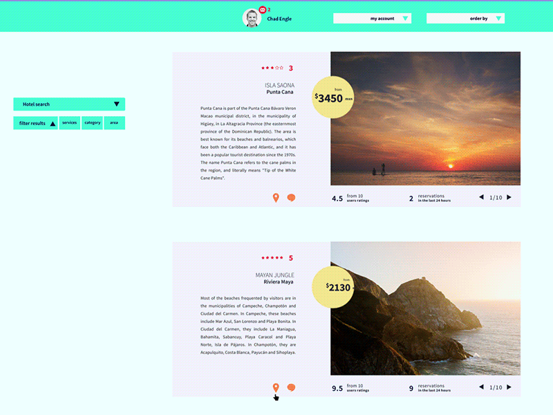 travel website css front end motion travel ui ux web website wireframe