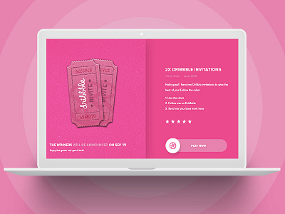 Dribbble Invitations cart page challenge contest dribbble dribble invite invitations invite ui