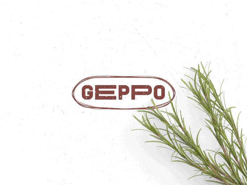 Geppo | Bio Bistrot bio bistrot brand branding food logo organic vegetables