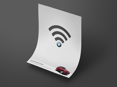 BMW | Introducing Internet On Board ads adv advertising art direction car wifi