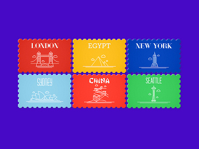 City stamps