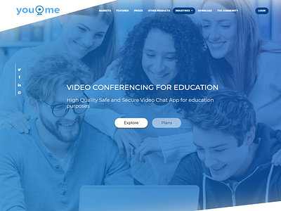Youvidume Industries Education video chat video chat for education video conferencing video education web design