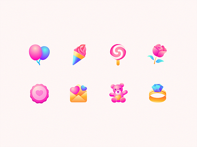 some present icons app icon illustration ui