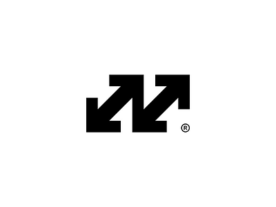 N logo logo design logogram logotype minimalism modern monogram simple lettermark