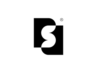 B's overlap logo logo design logogram logotype minimalism modern monogram simple lettermark