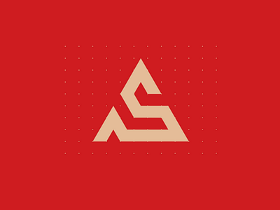 A S Logo Design Concept brand branding geomatric geometriclogo lettermark logo logoconcept logodesign logotype