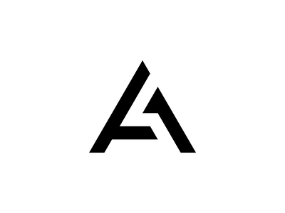 1AS Logo Design brand branding hiddenspace lettermark logo logodesign logotype mark negativespace