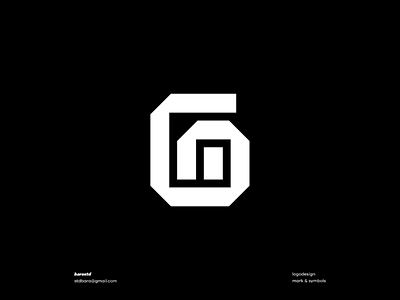 G + M Monogram design geometric logo logo design logogram logotype minimalism modern monogram monotype