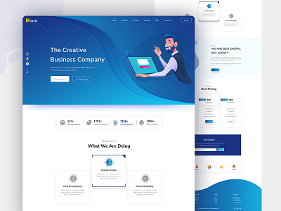 Digital Agency - Landing Page Design