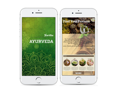 Ayurvedic Solutions to your life#appdesign app colorful creative design design icon illustration ui ux