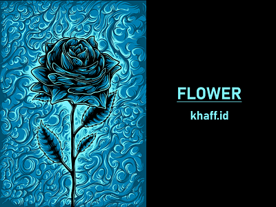 Flower art artwork