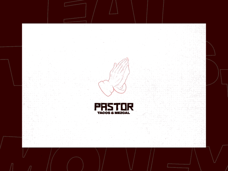 El Pastor - Intro bold. animation branding el pastor hero interaction intro landing page taco typography ui ux website