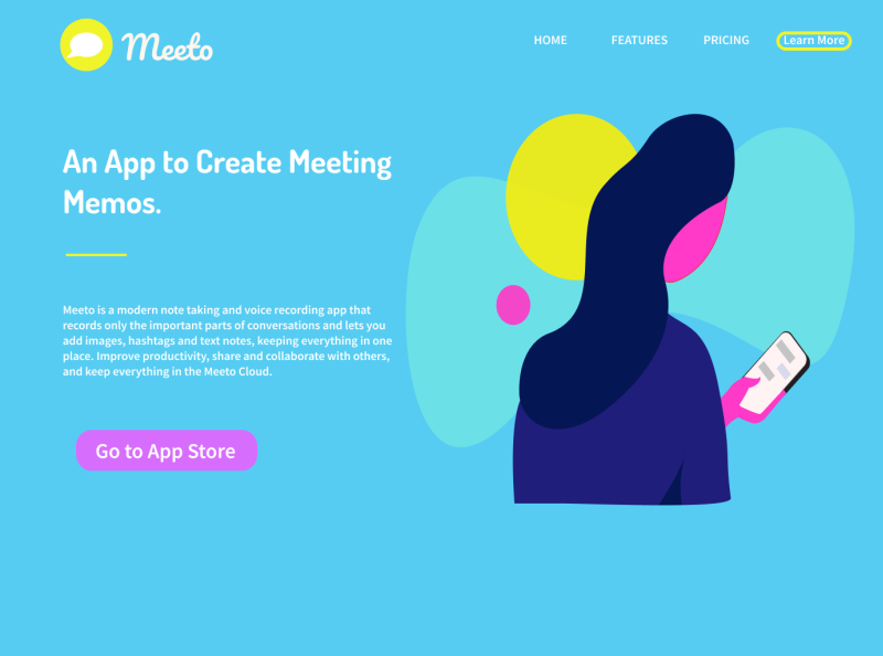 Dribbble - Landing page- User illustration.png by Abhinav Kulmitra