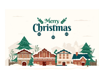 Christmas Card Vector