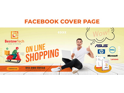 Facebook Cover Page branding cover page facebook facebook cover graphic design logo page rgb