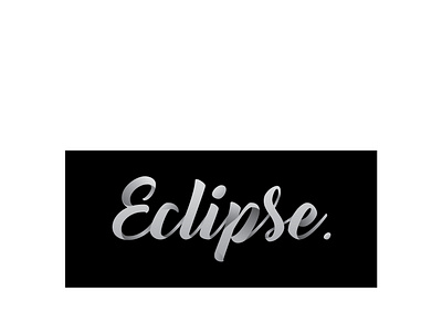 eclipse typography