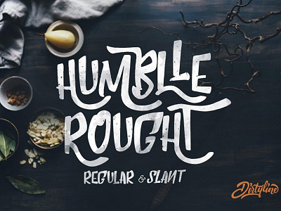 Humblle Rought Free Typeface