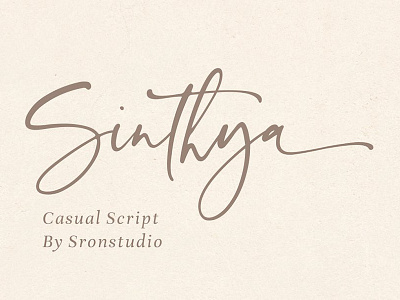 Sinthya Script Free Font