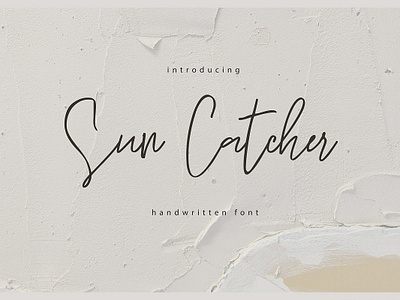 Sun Catcher Free Font branding font font design free font free fonts free typeface freebie freebies typeface typography