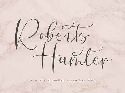 Roberts Humter Free Script Font design font font family fonts free calligraphy font free font free fonts free typeface freebie freebies typeface typography