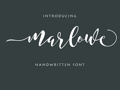 Marlowe Free Script Font branding design font font design font family fonts free calligraphy font free font free fonts free typeface freebie freebies typeface typography