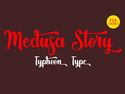 Medusa Story Free Script Font