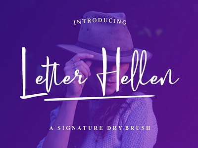 Letter Hellen Free Signature Font