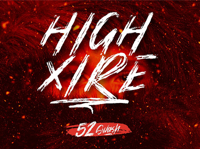 High Xire Free Brush Font design font fonts free font free fonts free typeface freebie freebies typeface typography
