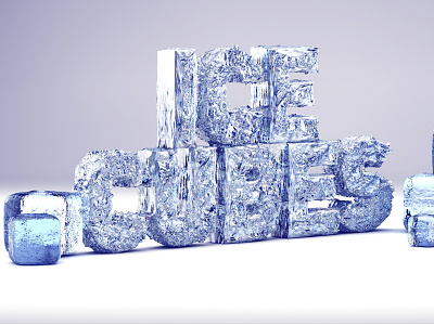 Ice Cubes cinema 4d cinema4d cold cubes ice ice cubes modelling render texturing