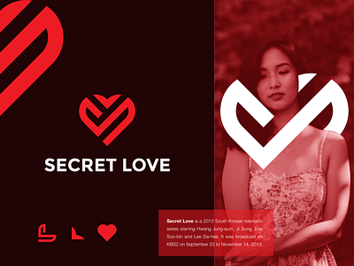 SECRET LOVE logo design awesome inspirations