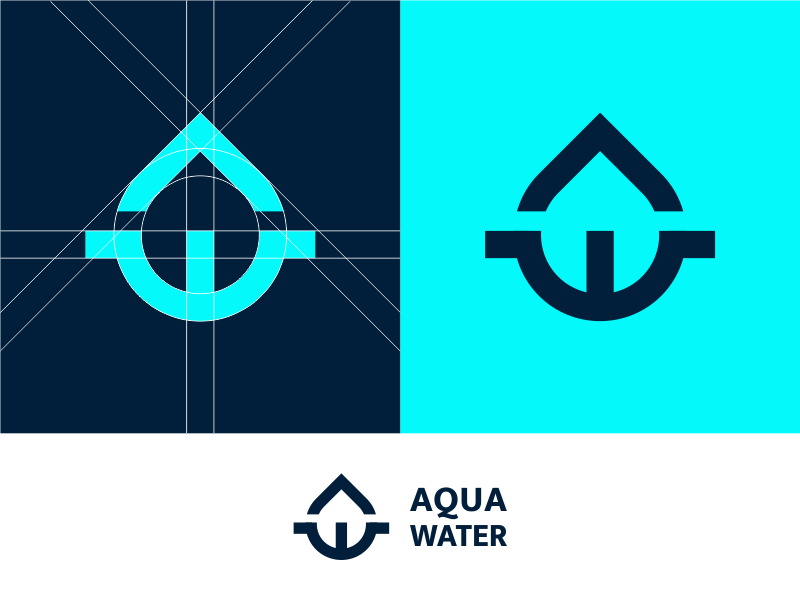 aw logo design awesome inspiraitons by alesha design on Dribbble