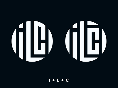 ilc logo designs awesome black brand brandidentity branding design ilc initial initial logo initials initials logo inspirations letter lettering lettermark letters logo monogram monogram logo white