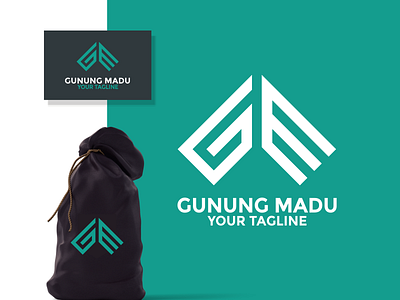 gunung madu logo design