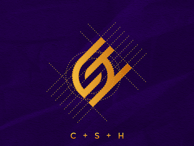 csh logo design awesome brandidentity branding csh design elegant elegant logo gold initial initials initials logo inspirations instagram letter letter logo letter logos lettering lettermark letters logo