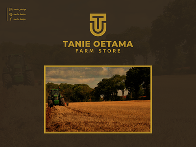 TANIE OETAMA LOGO DESIGN awesome awesome logo brand identity brandidentity branding business card design excellent farm fashion initial initials inspirations letter lettering letters logo tu