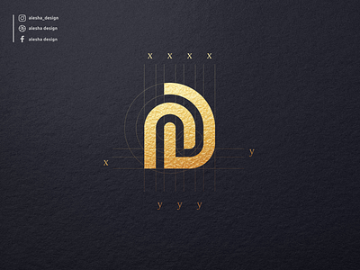 ND or DN LOGO DESIGN apparel awesome behance branding design dn dribbble elegant excellent initial initial letter logo initial logo initials logo instagram letters lettering logo nd typography