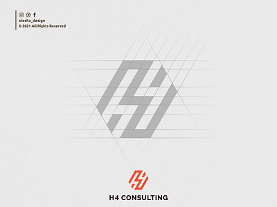 H4 logo design