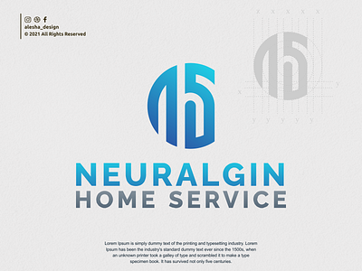 NHS LOGO DESIGN apparel awesome behance branding design dribbble elegant excellent initial initial letter logo initial logo initials initials logo inspirations instagram logo nhs ns typography