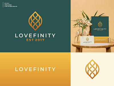 LOVEFINITY LOGO INSPIRATIONS alesha design apparel awesome behance dribbble elegant excellent initial initials inspirations instagram lettermark letters logo pinterest redesign symbol typography vector