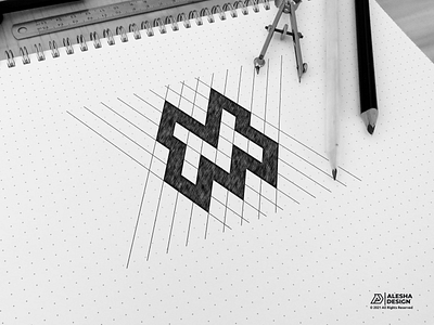 M LOGO DESIGN