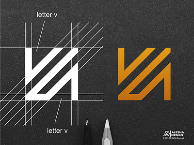 vs logo design