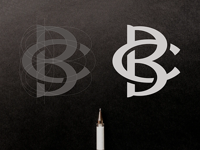 BC or CB Logo Design