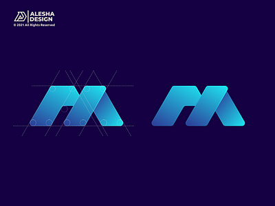 M tech Logo Design