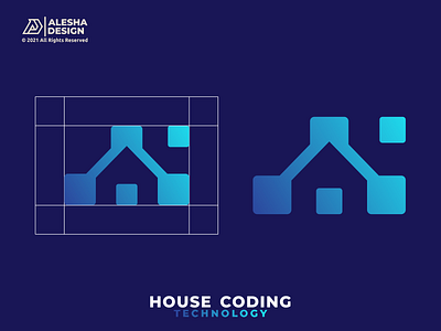 House Coding Logo Concept