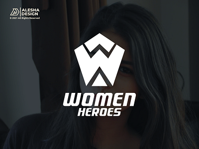 Women Heroes Logo Design by alesha design on Dribbble