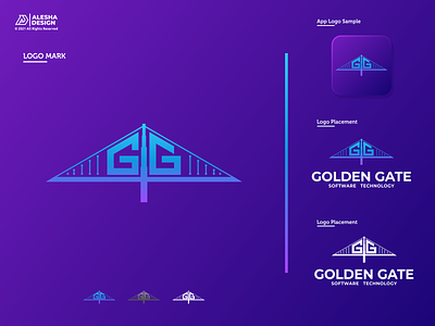 Golden Gate Software Technology Logo Design!