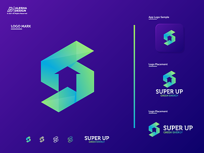 SuperUp Green Energy Logo Design!